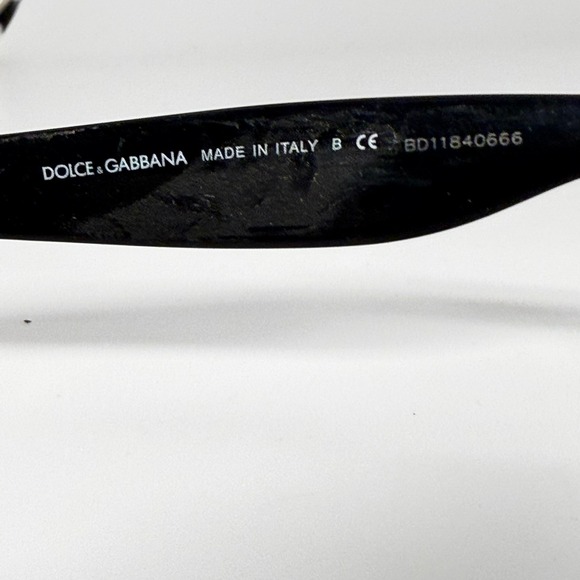 Dolce & Gabbana DG3166 501 Black Cat Eye Eyeglasses Frames 51-16-135 Italy